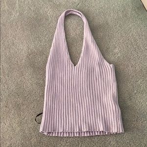 Lavender halter top